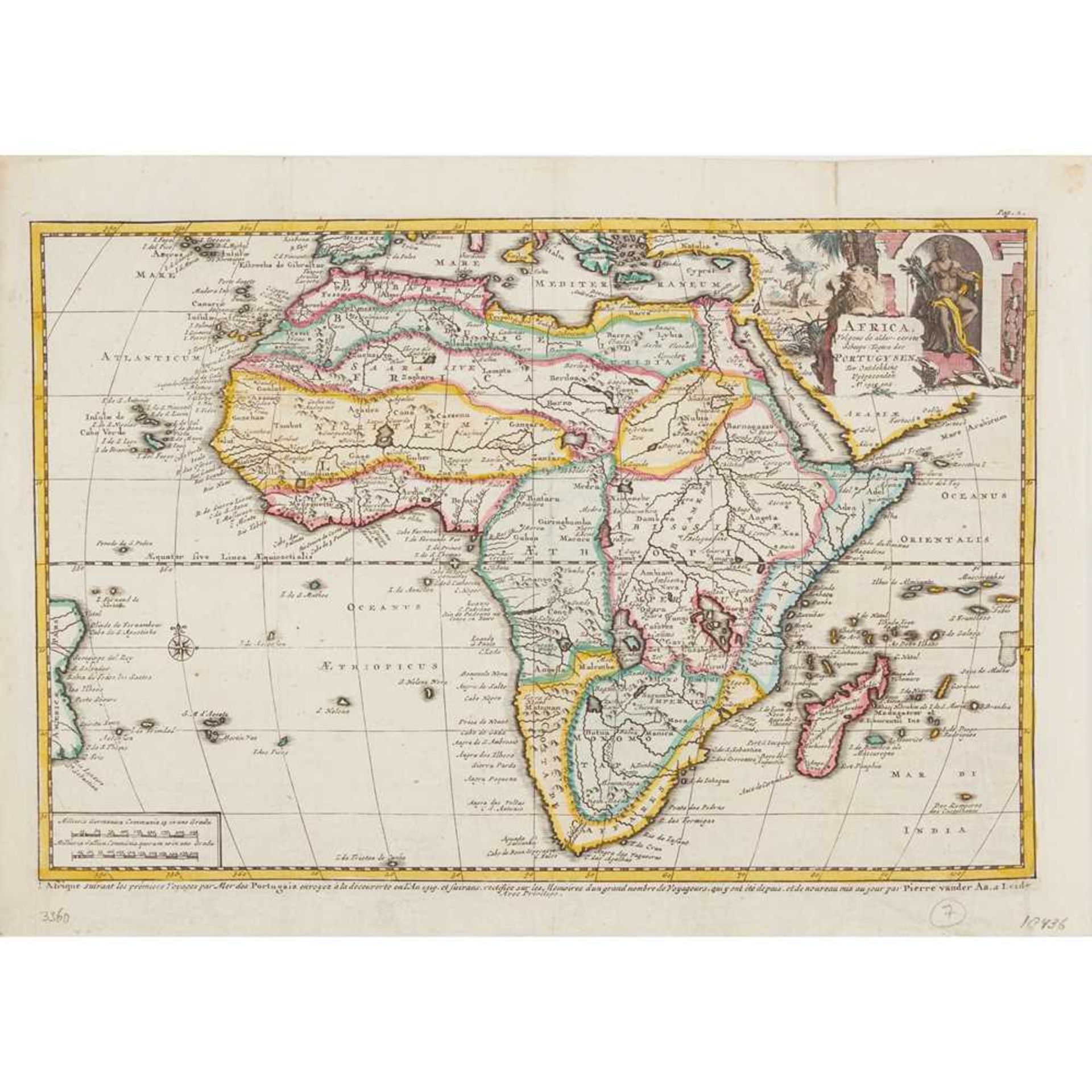 A collection of African Maps including Münster, Sebastian