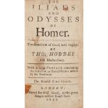 Homer - Thomas Hobbes The Iliads and Odysses of Homer