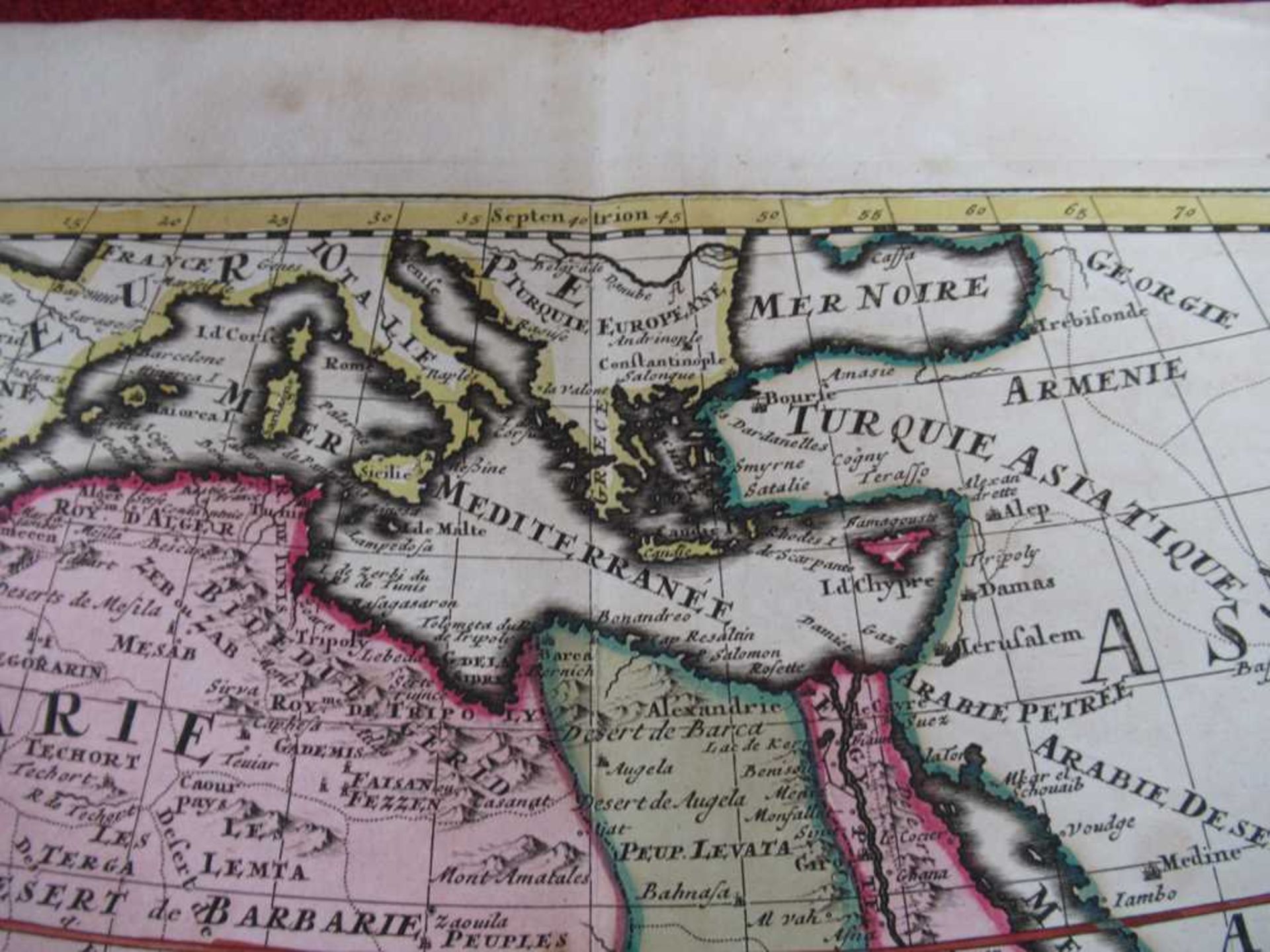 [Map of Africa] De Lisle, Guillaume L'Afrique Dressée par les Observations de Mrs de l'Acadamie Roya - Image 3 of 6