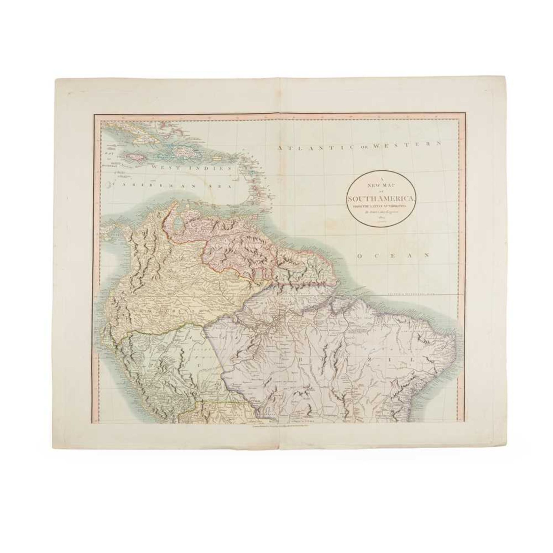 South America and the West Indies 7 sheets of maps - Image 6 of 7