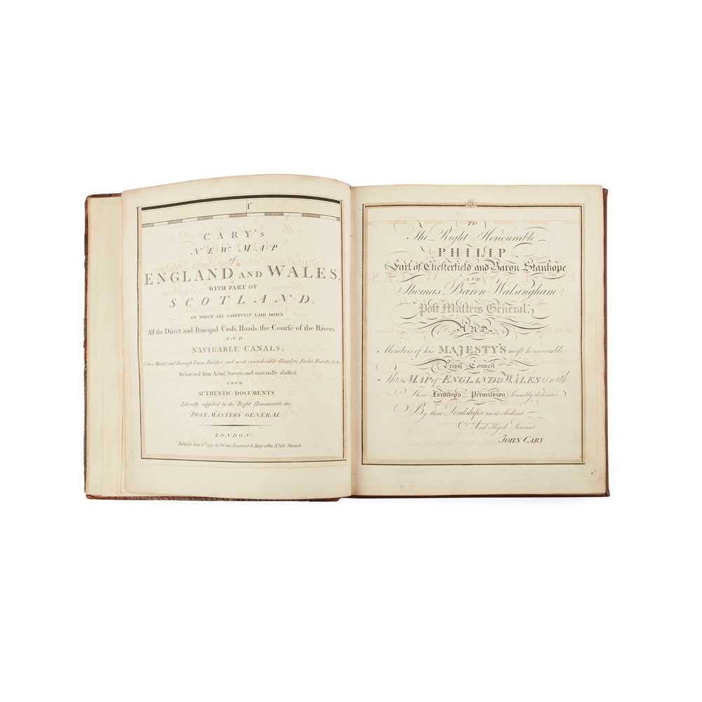 Cary, John A New Map of England and Wales with Part of Scotland - Image 2 of 2