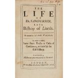 Walton, Izaak - presentation copy The Life of Dr. Sanderson, Late Bishop of Lincoln