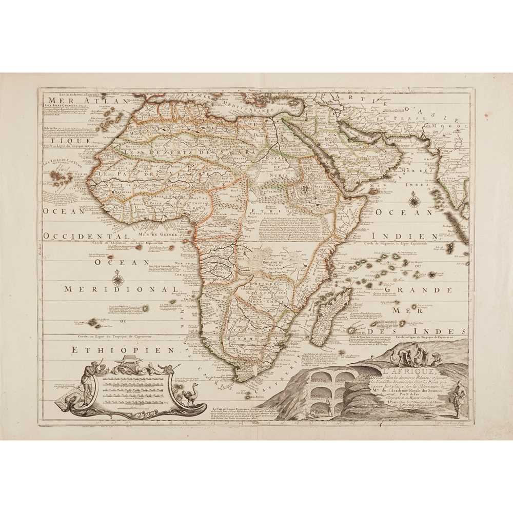 [Map of Africa] Fer, Nicolas de L'Afrique Dressée selon les derniers Relations et Suivant les Nouvel