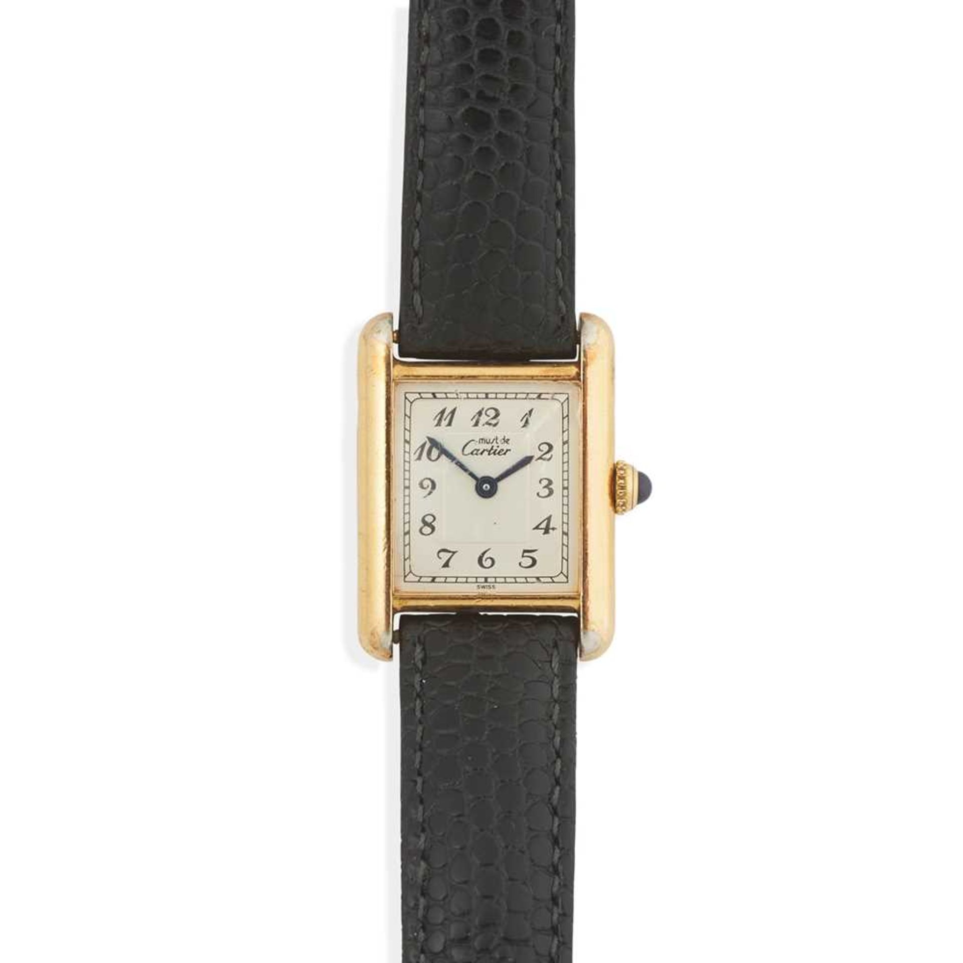 Must de Cartier: a lady's wrist watch