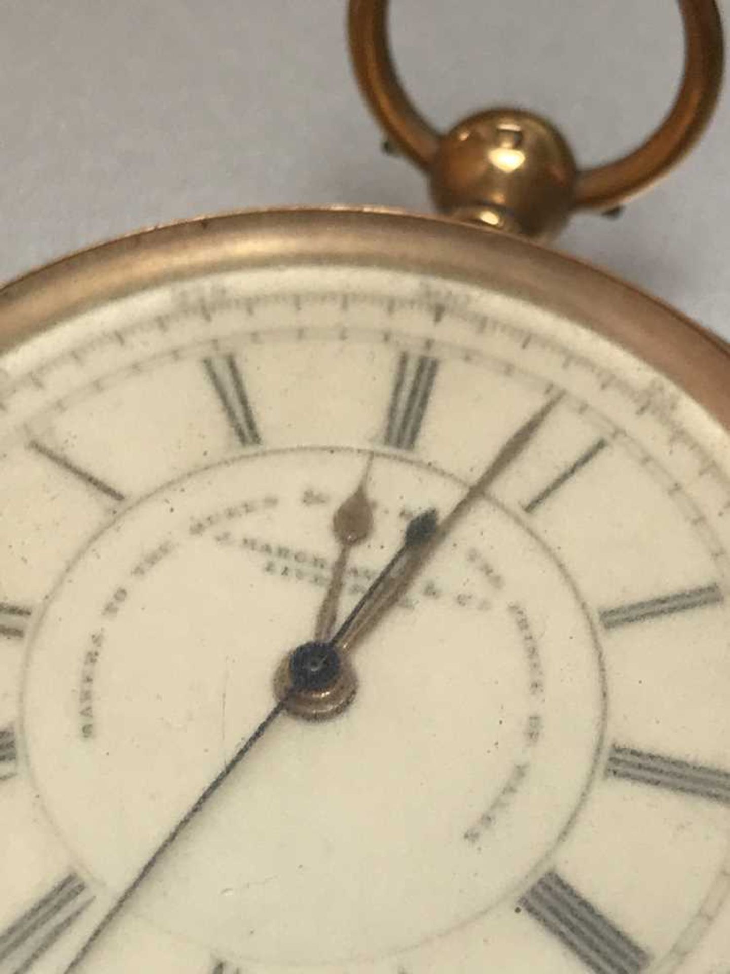 J. Hargreaves & Co.: a gold pocket watch - Image 4 of 7