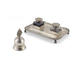 A George V inkstand