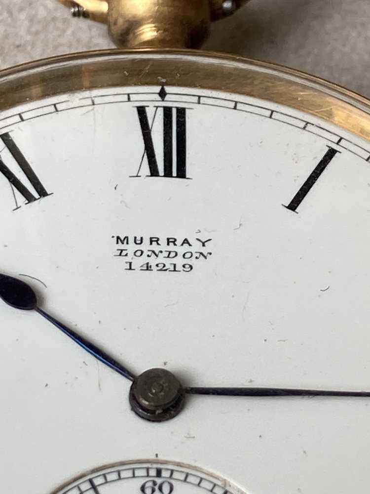 Murray of London: a gold pocket watch - Image 10 of 11