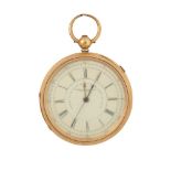 J. Hargreaves & Co.: a gold pocket watch