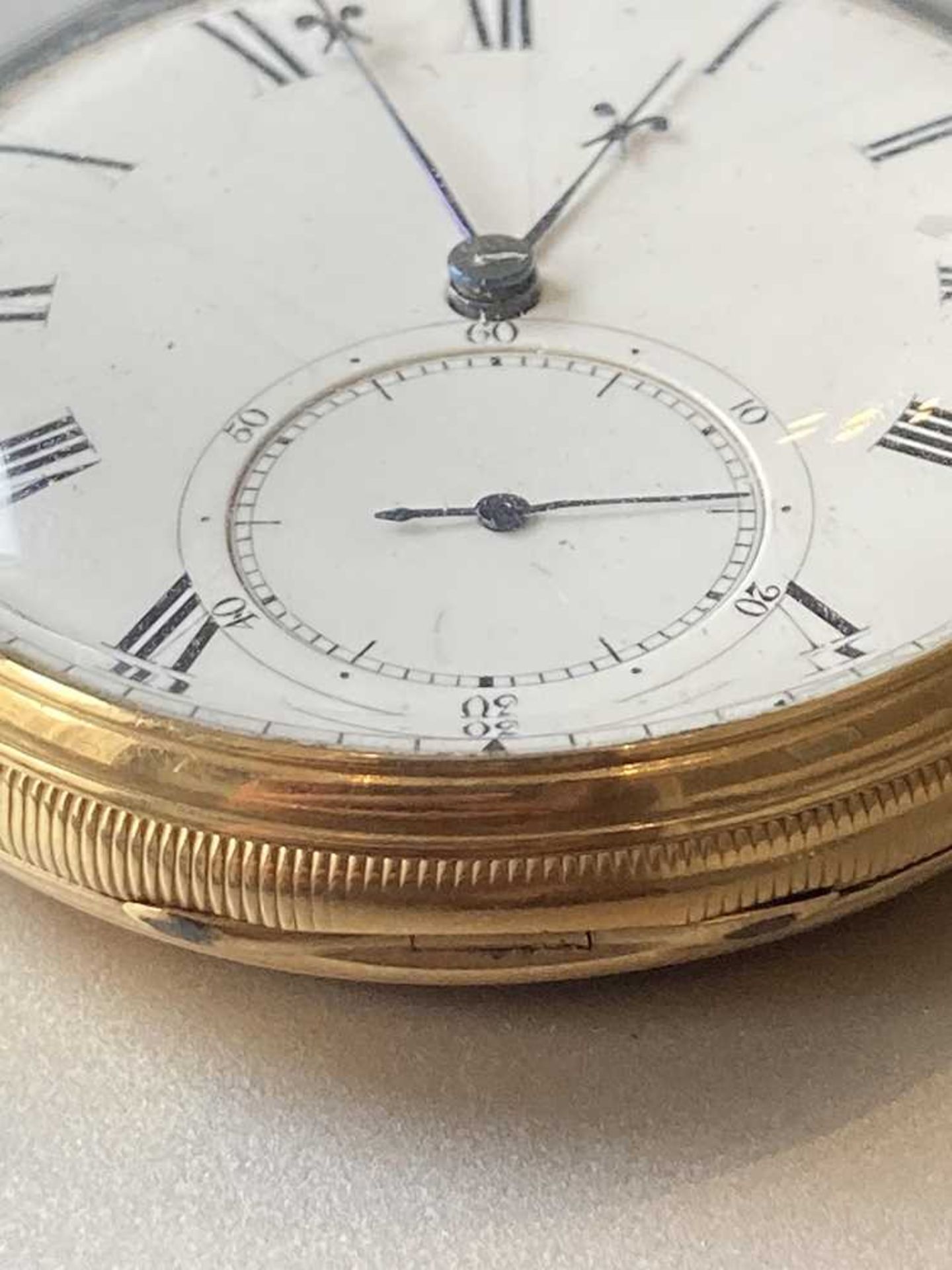 A 19th century gold pocket watch - Image 3 of 9