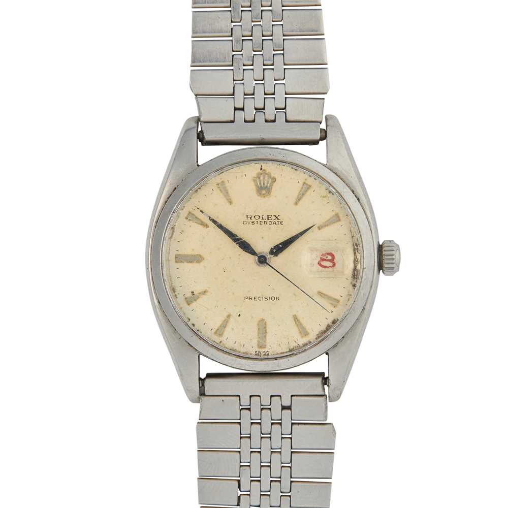 Rolex: a gentleman's steel wrist watch