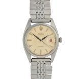 Rolex: a gentleman's steel wrist watch