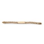 A 9ct gold ID bracelet