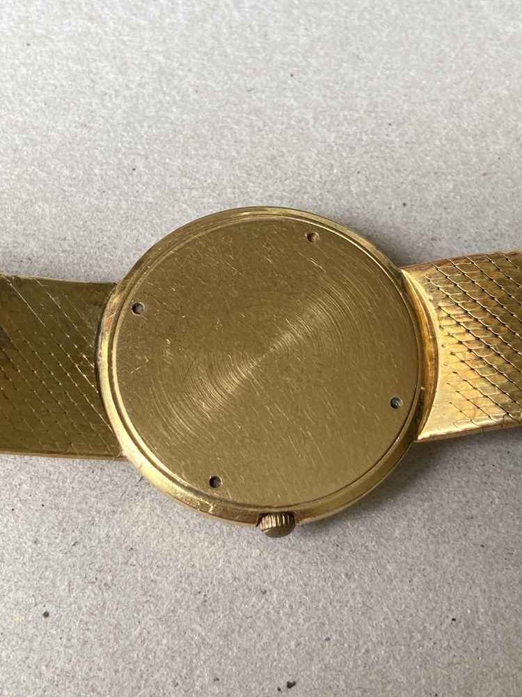 Rolex: a gentleman's gold wrist watch - Image 6 of 9