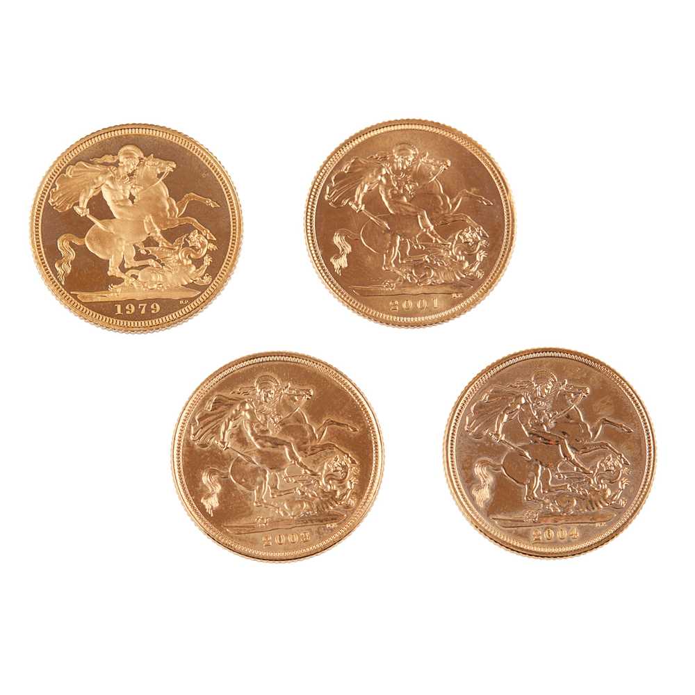 G.B - Four proof sovereigns - Image 2 of 2