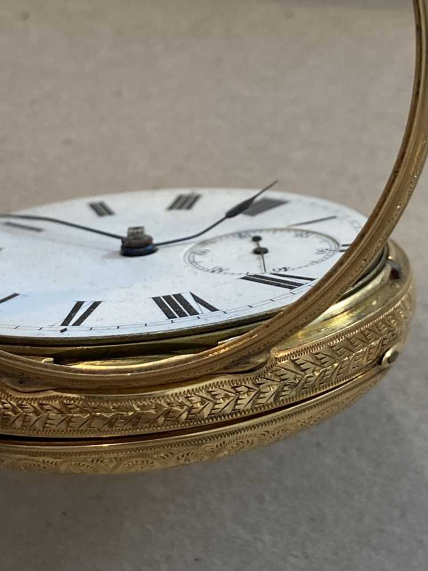 A 19th century gold pocket watch - Image 12 of 13