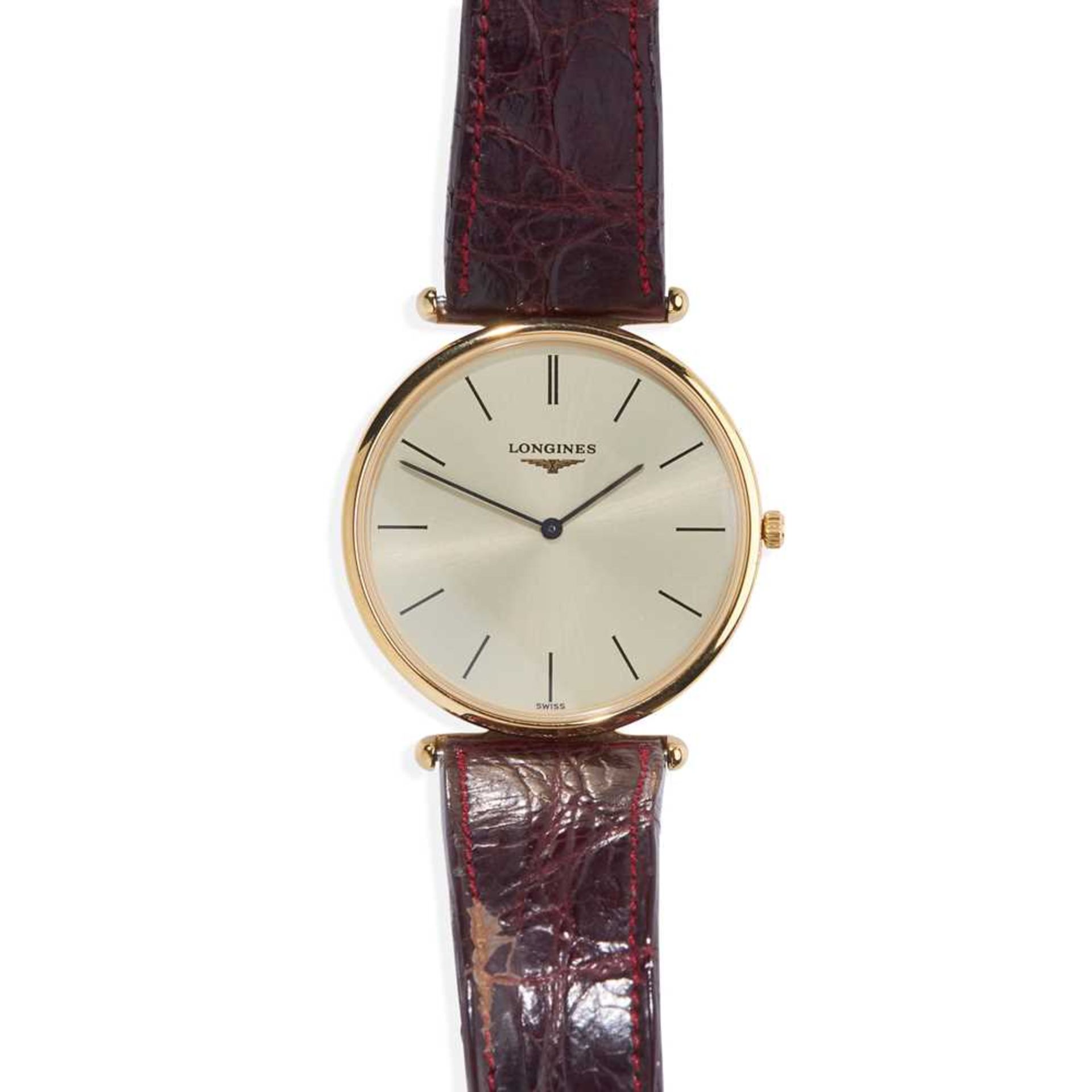Longines: a gentleman's wrist watch