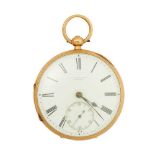 Hollins: a gold pocket watch