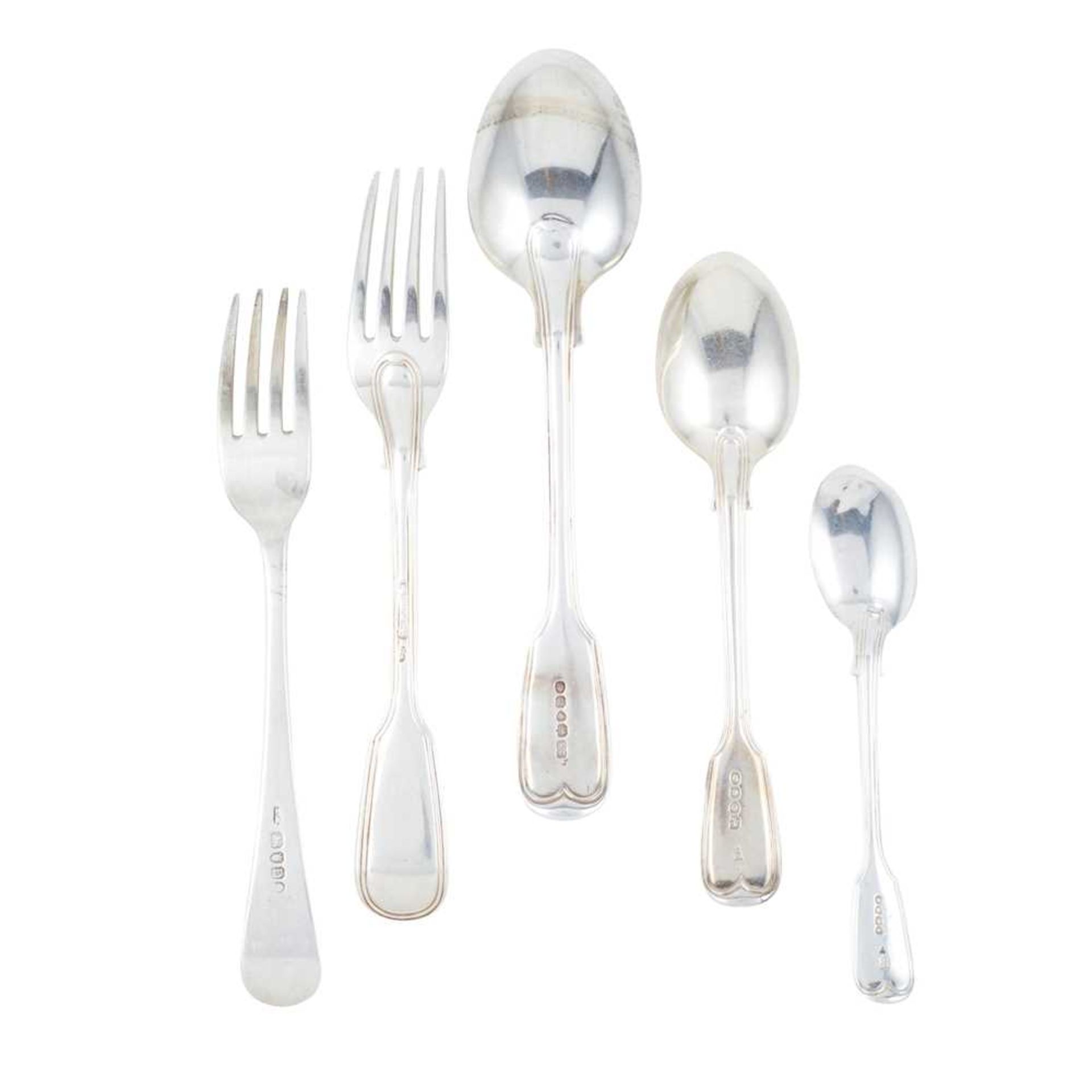 A collection of flatware - Image 2 of 6