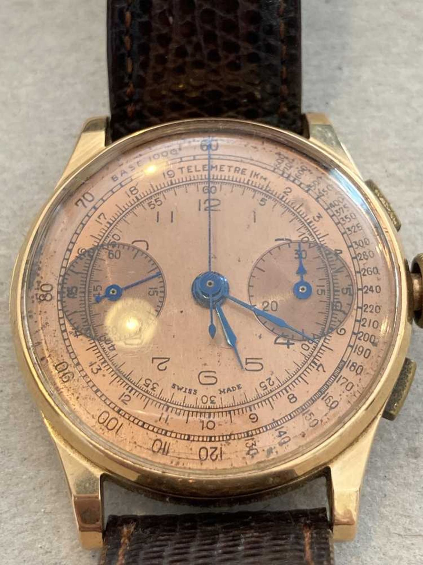 Two gentleman's chronograph wrist watches - Image 11 of 11