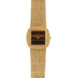 Piaget: a gentleman's gold wrist watch