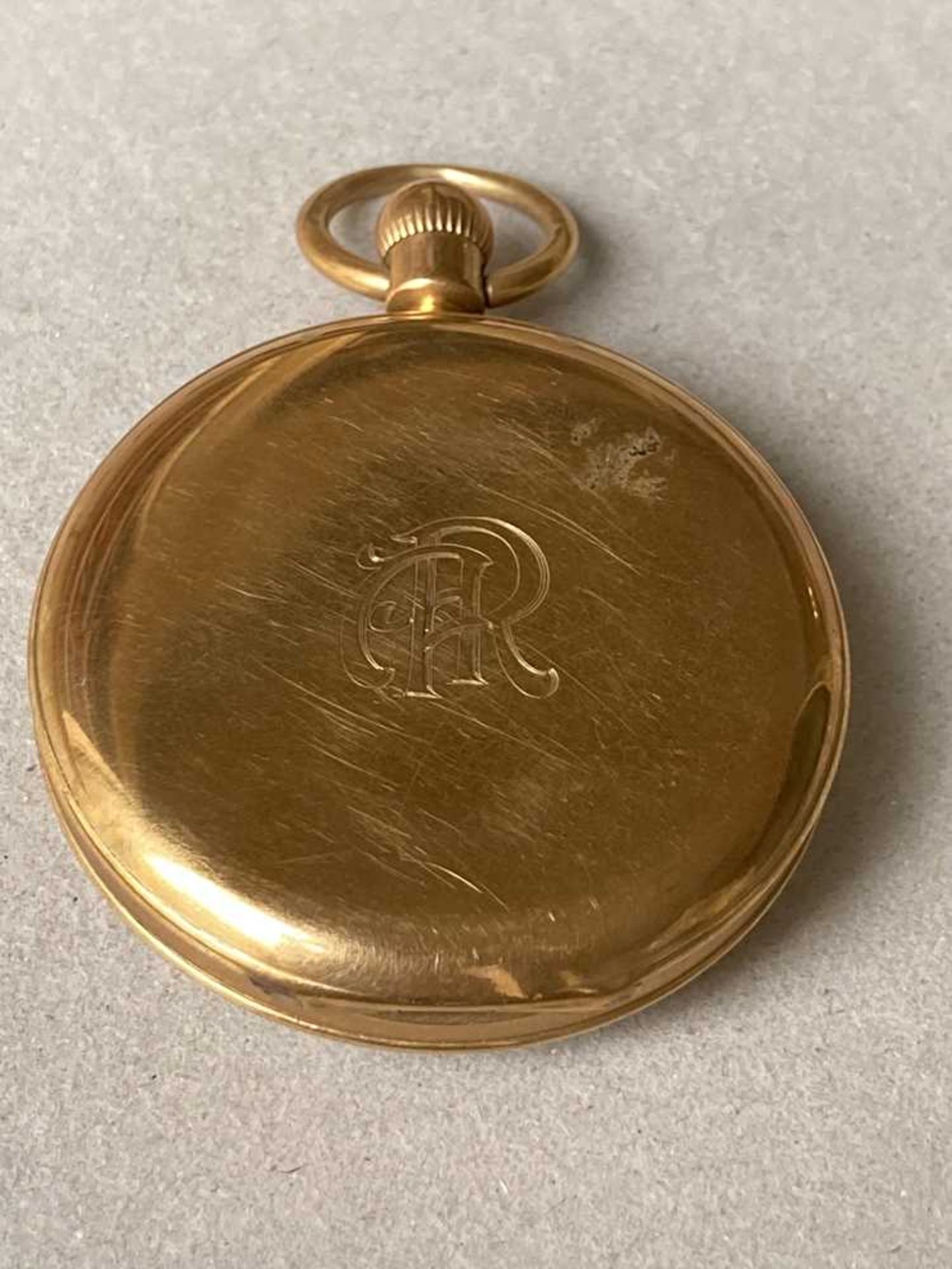 An early 20th century gold pocket watch - Image 2 of 8