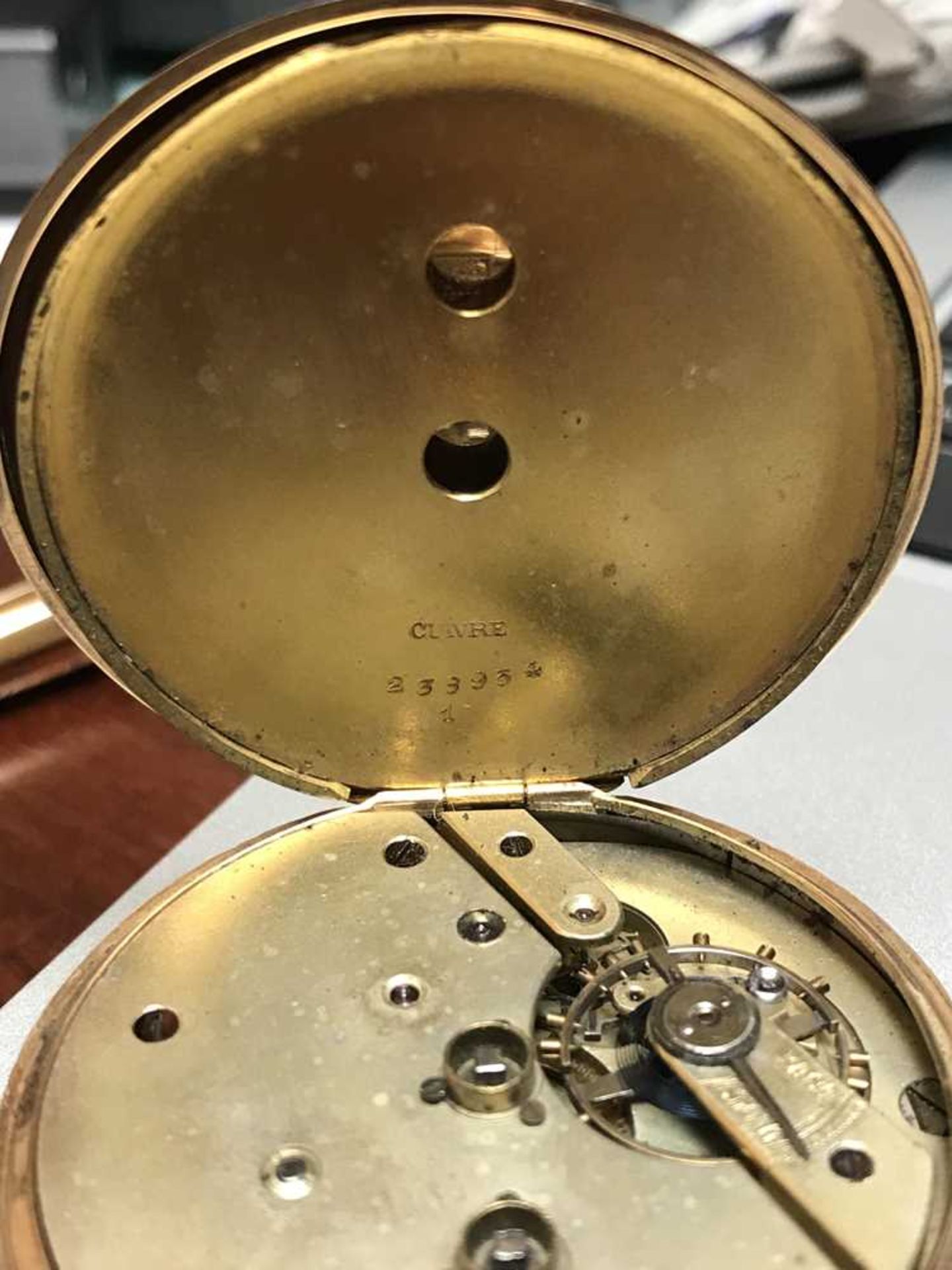 A late 19th century continental pocket watch - Bild 7 aus 7