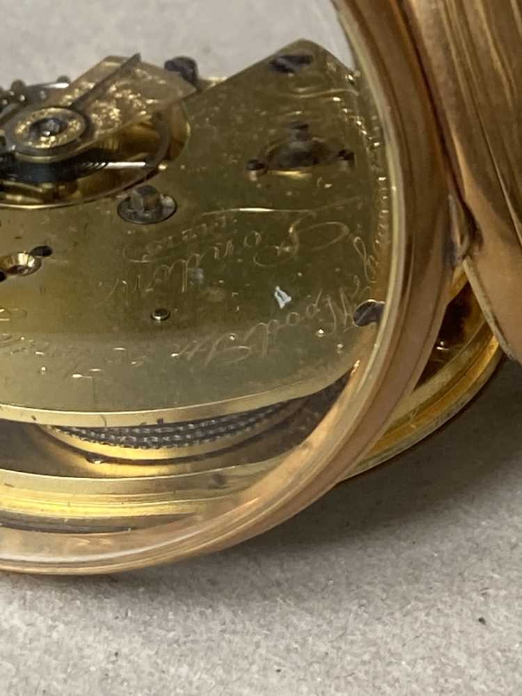 Murray of London: a gold pocket watch - Image 7 of 11