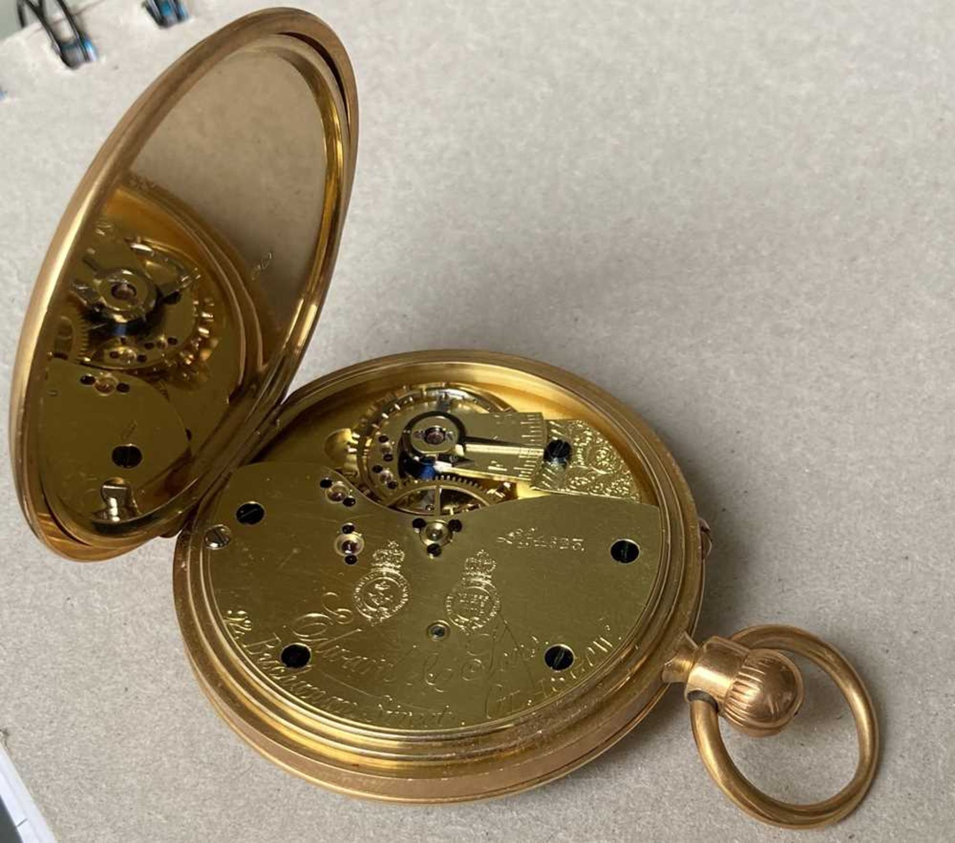 An early 20th century gold pocket watch - Image 3 of 8