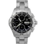 TAG Heuer: a gentleman's steel wrist watch