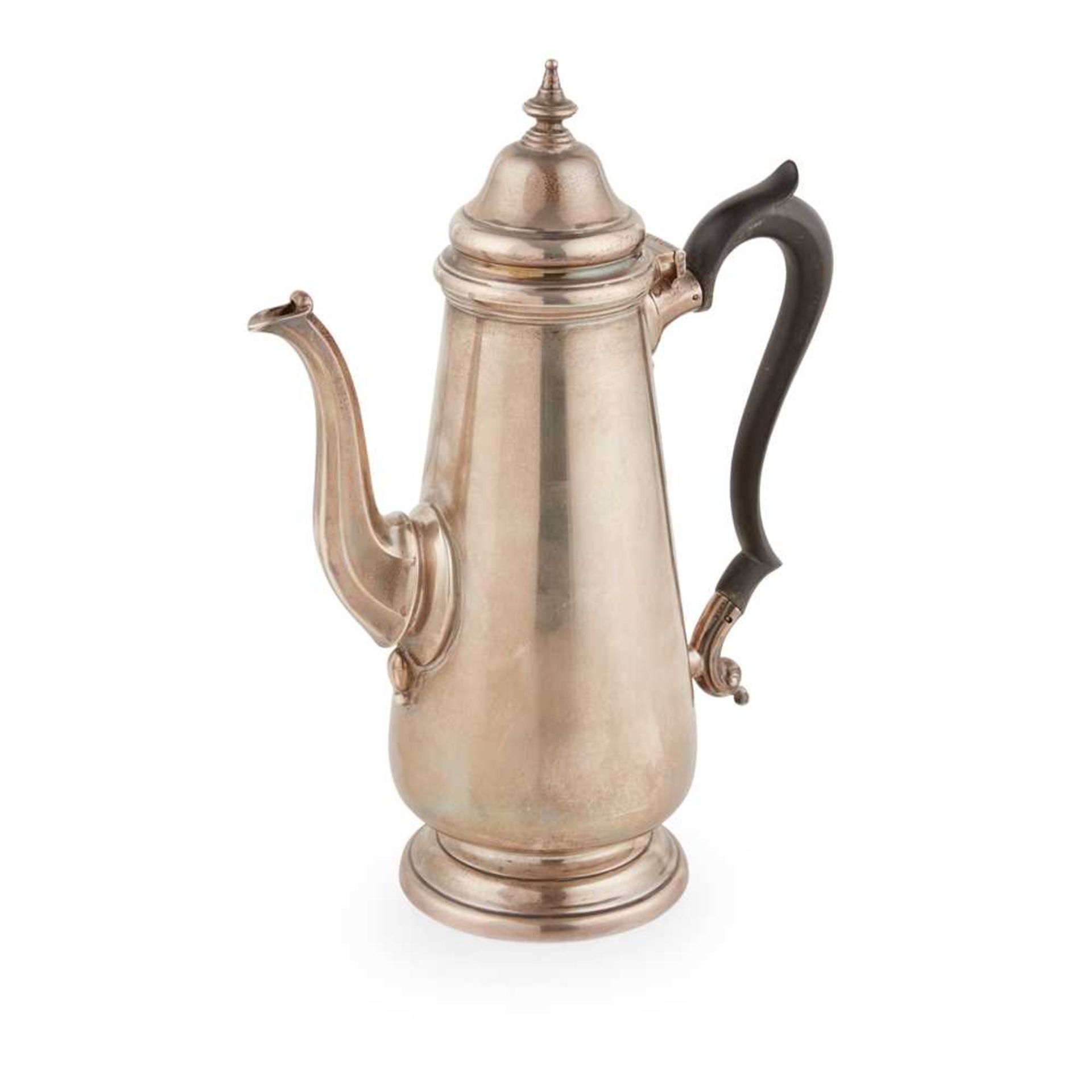 A Georgian style coffee pot