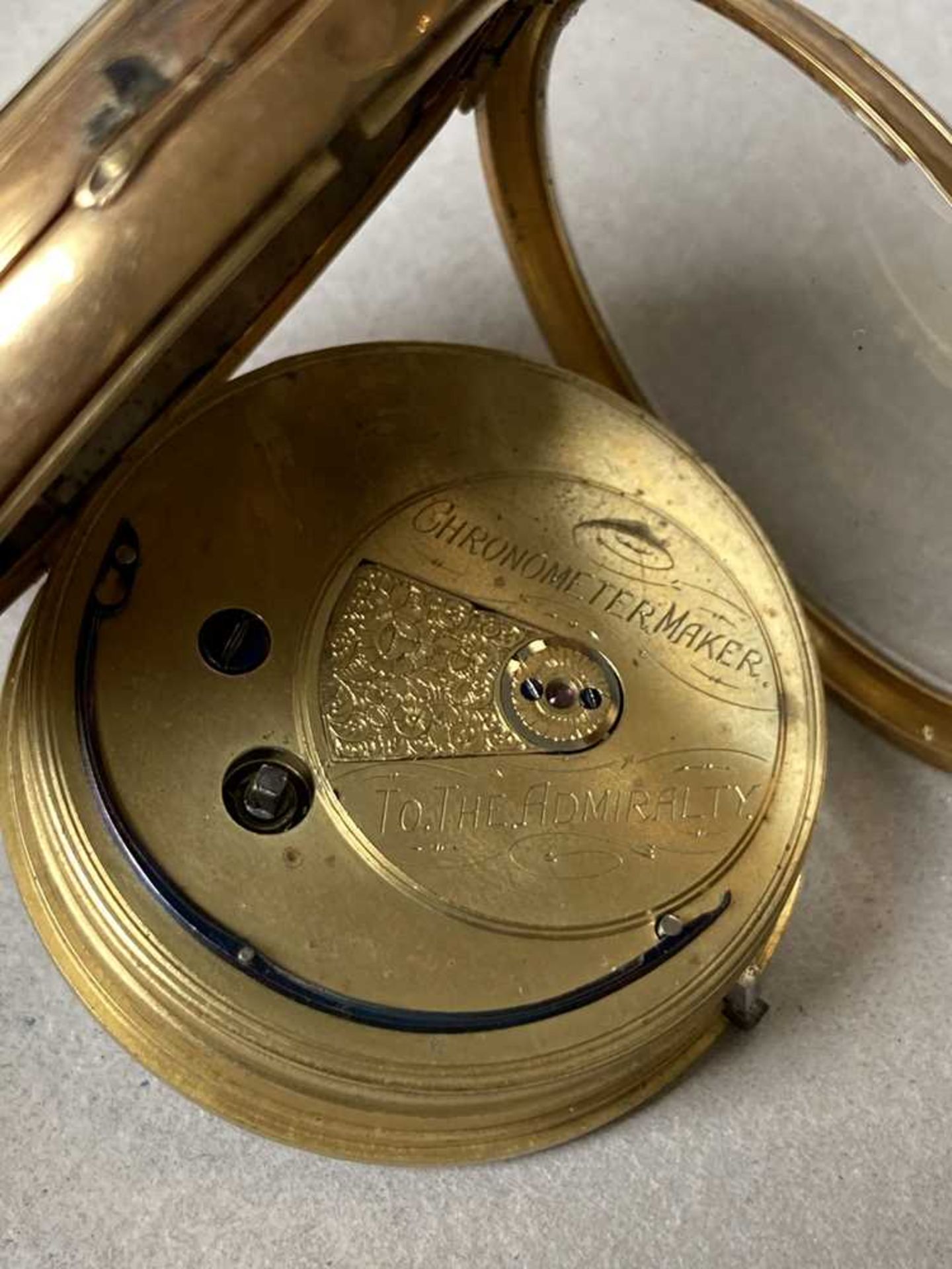 An 18ct gold pocket watch - Image 3 of 10