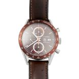 TAG Heuer: a gentleman's steel wrist watch