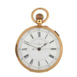 Thomas Russell: a gold chronograph pocket watch
