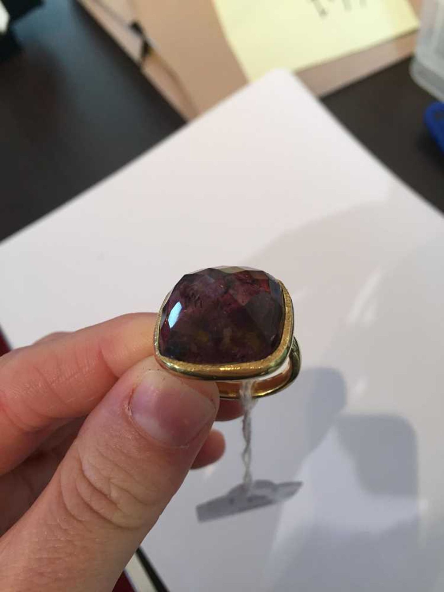 A tourmaline cocktail ring - Image 5 of 10