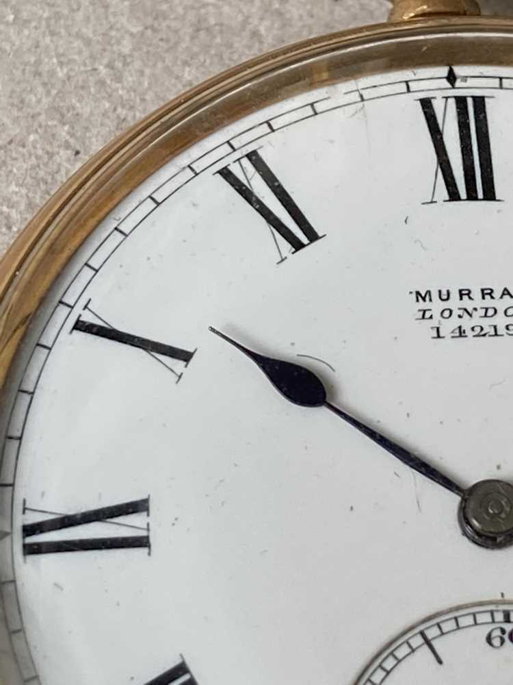 Murray of London: a gold pocket watch - Image 2 of 11