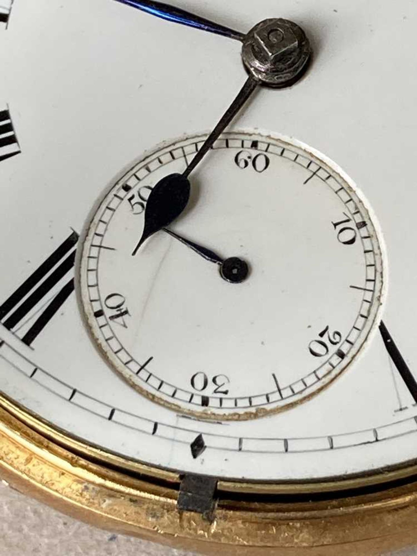 An 18ct gold pocket watch - Image 8 of 10