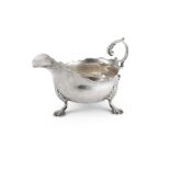 A George III gravy boat