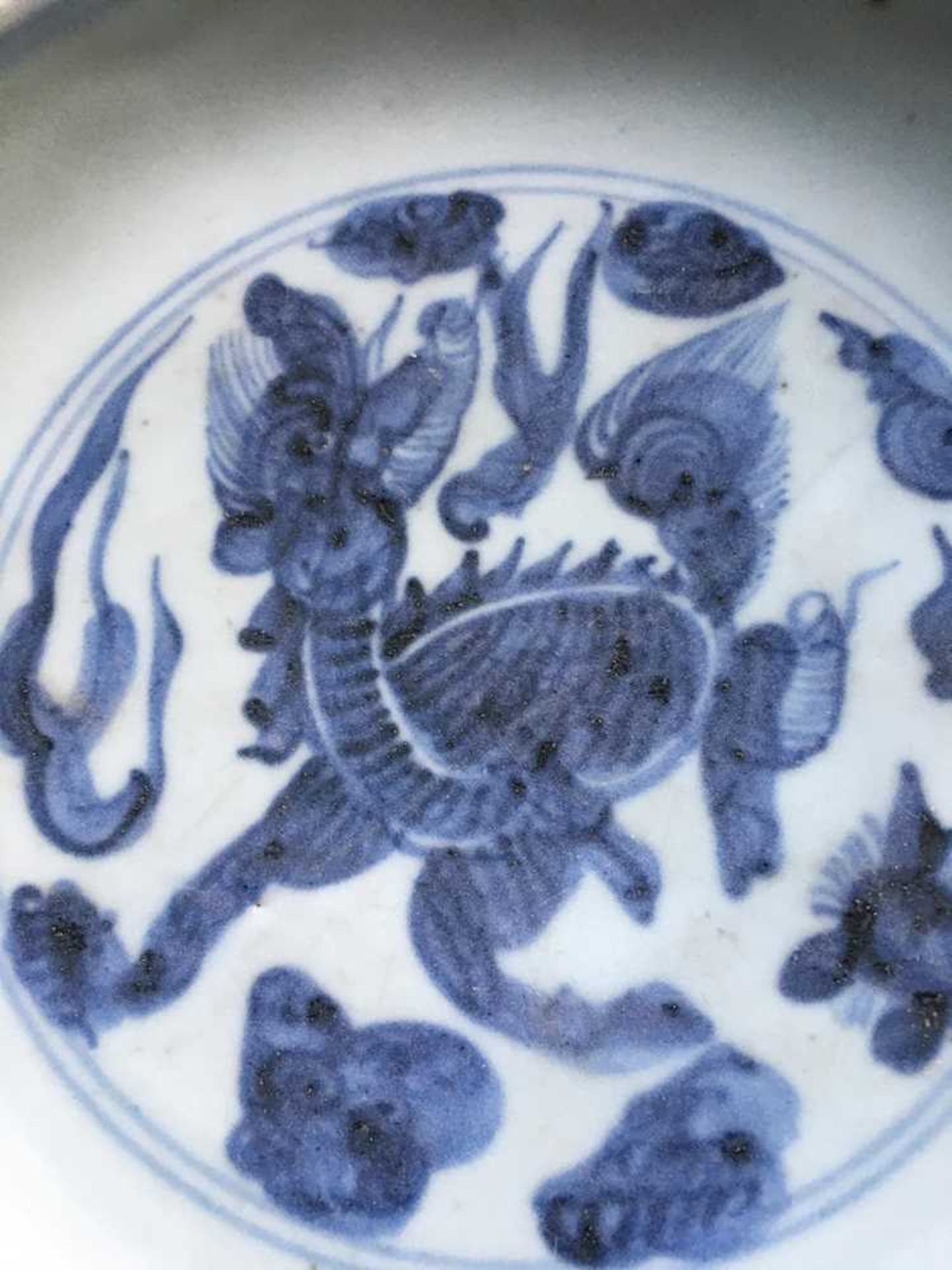 GROUP OF SEVENTEEN BLUE AND WHITE WARES MING TO QING DYNASTY, 17TH-18TH CENTURY - Bild 37 aus 105