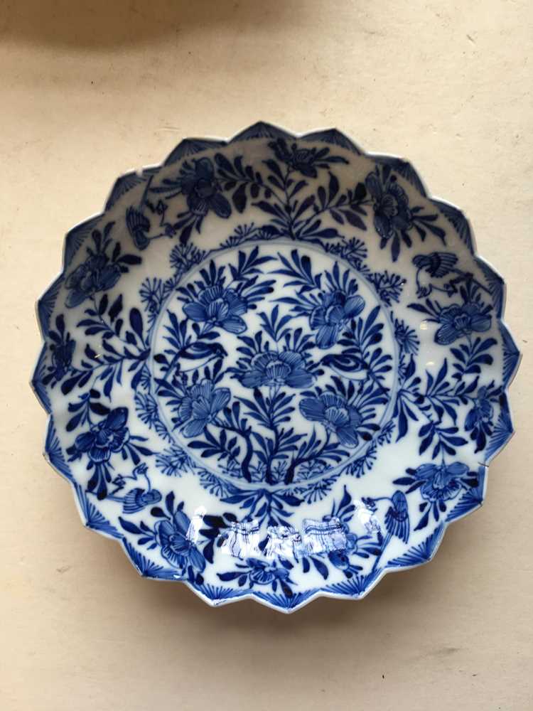 (A PRIVATE SCOTTISH COLLECTION, LOT 98-101) GROUP OF ELEVEN BLUE AND WHITE WARES QING DYNASTY, 18TH - Image 19 of 54