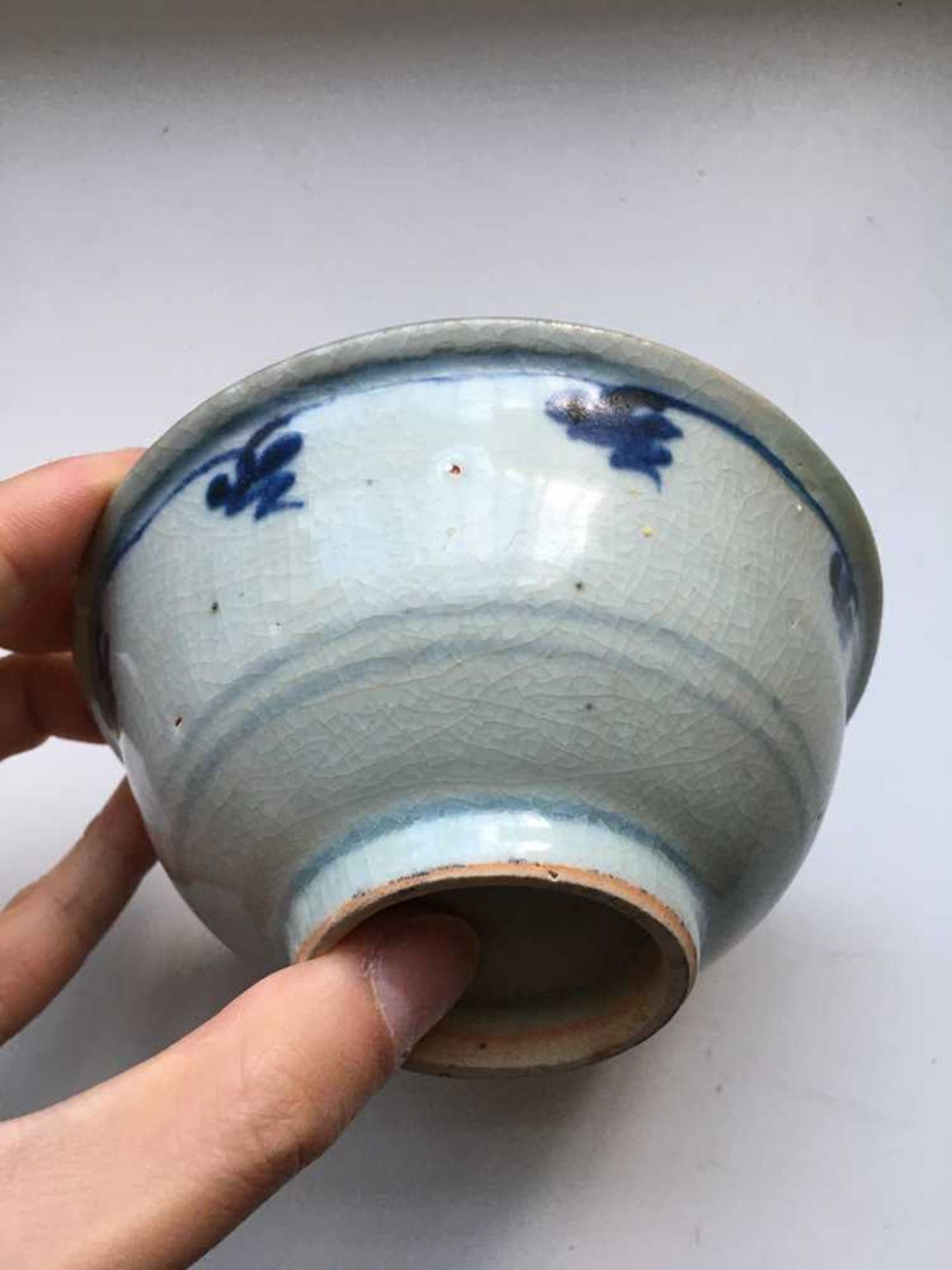 GROUP OF SEVENTEEN BLUE AND WHITE WARES MING TO QING DYNASTY, 17TH-18TH CENTURY - Bild 87 aus 105