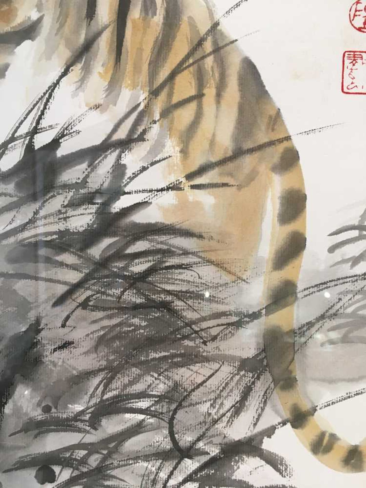 CHEN YANNING (CHINESE 1945-) ROARING TIGER - Image 7 of 12