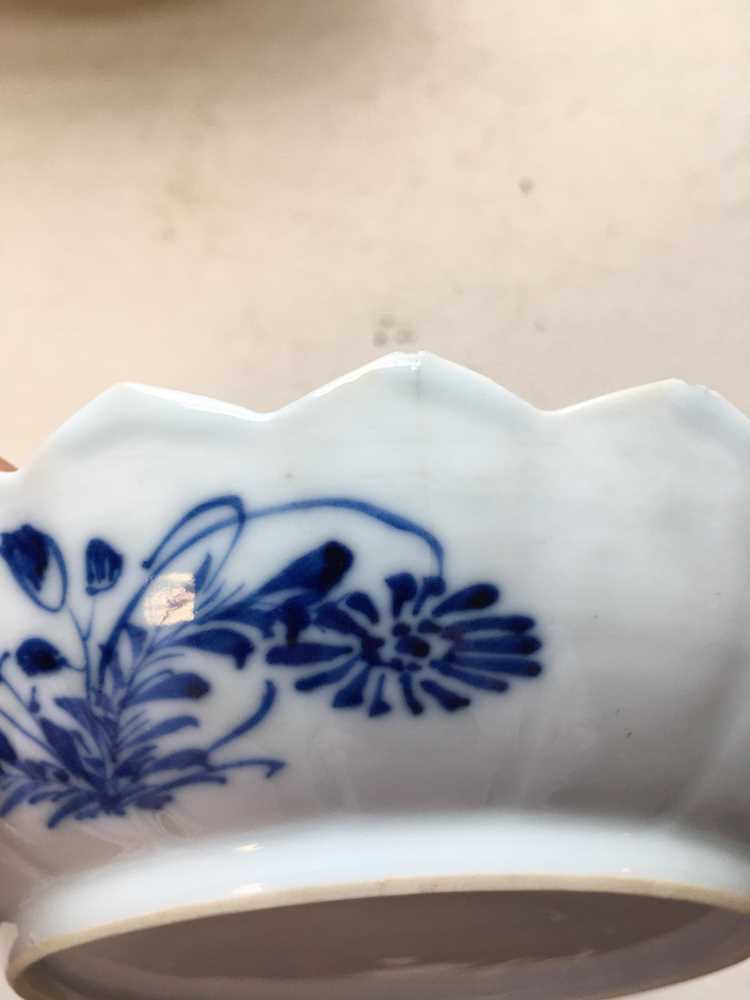 (A PRIVATE SCOTTISH COLLECTION, LOT 98-101) GROUP OF ELEVEN BLUE AND WHITE WARES QING DYNASTY, 18TH - Image 3 of 54