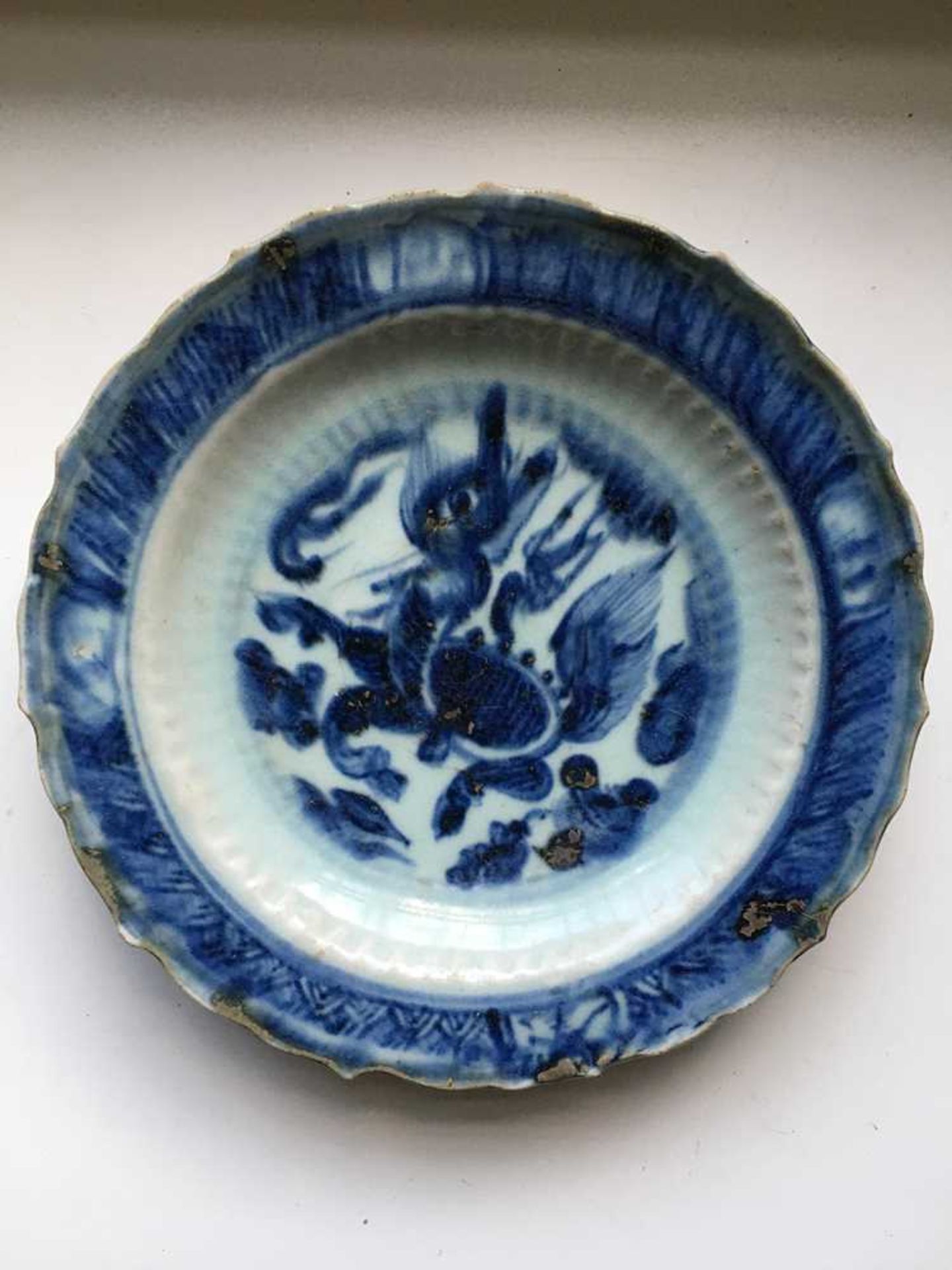 GROUP OF SEVENTEEN BLUE AND WHITE WARES MING TO QING DYNASTY, 17TH-18TH CENTURY - Bild 16 aus 105