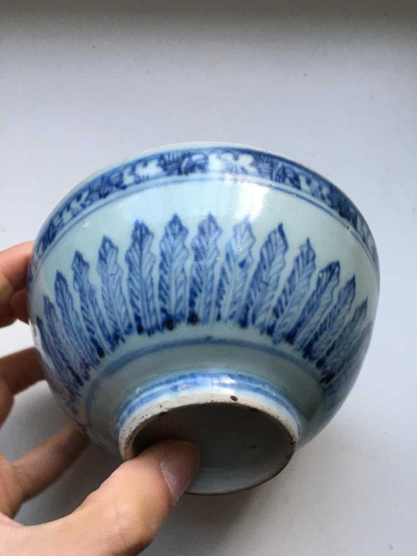 GROUP OF SEVENTEEN BLUE AND WHITE WARES MING TO QING DYNASTY, 17TH-18TH CENTURY - Bild 81 aus 105