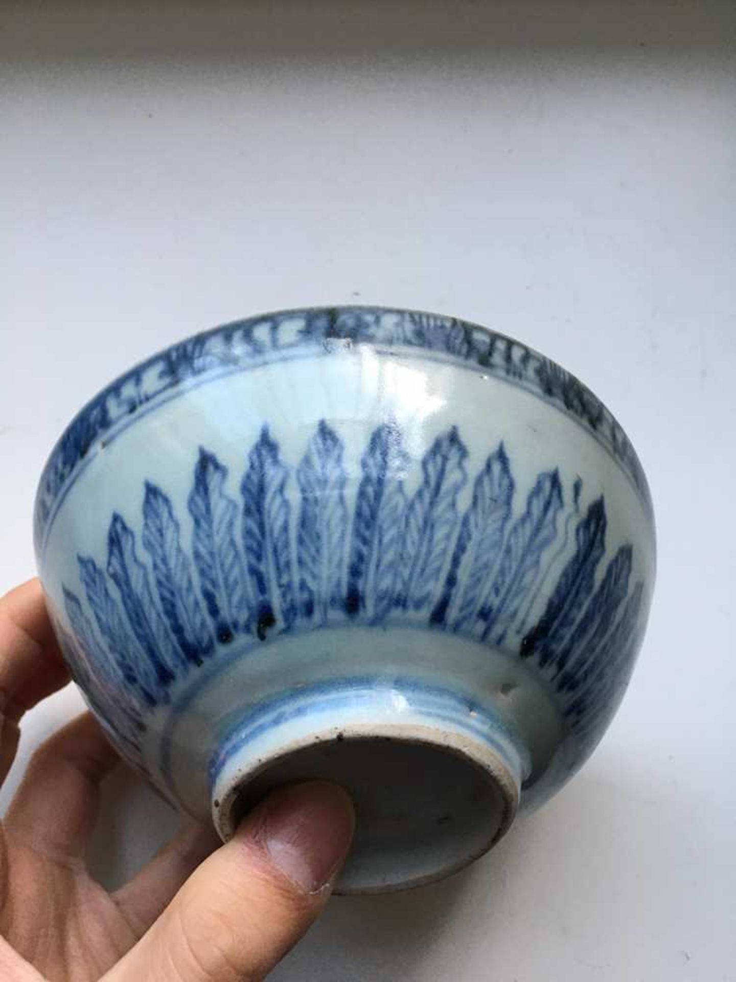 GROUP OF SEVENTEEN BLUE AND WHITE WARES MING TO QING DYNASTY, 17TH-18TH CENTURY - Bild 82 aus 105