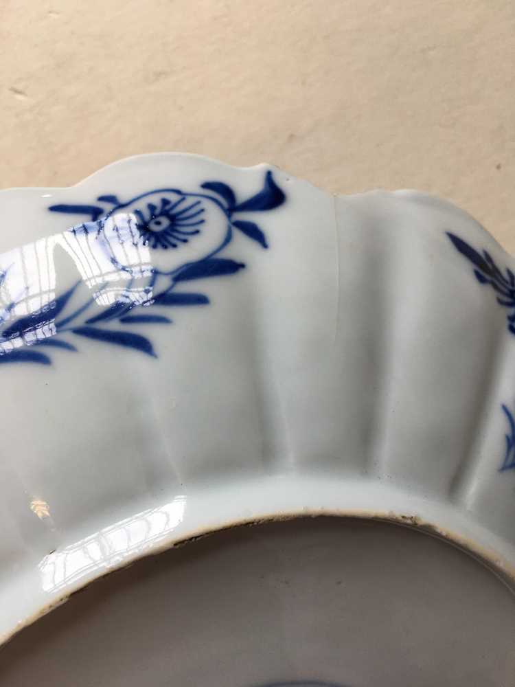 (A PRIVATE SCOTTISH COLLECTION, LOT 98-101) GROUP OF ELEVEN BLUE AND WHITE WARES QING DYNASTY, 18TH - Image 15 of 54
