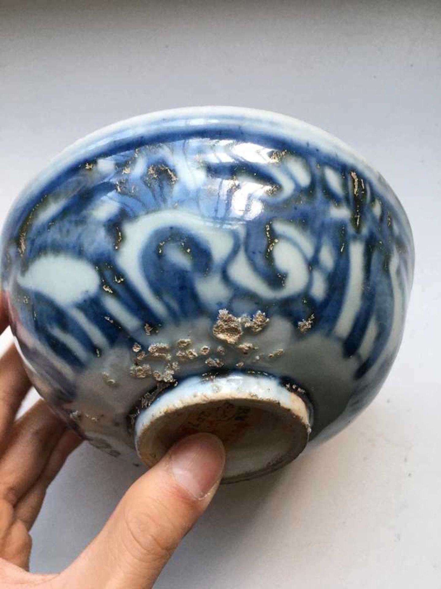 GROUP OF SEVENTEEN BLUE AND WHITE WARES MING TO QING DYNASTY, 17TH-18TH CENTURY - Bild 89 aus 105