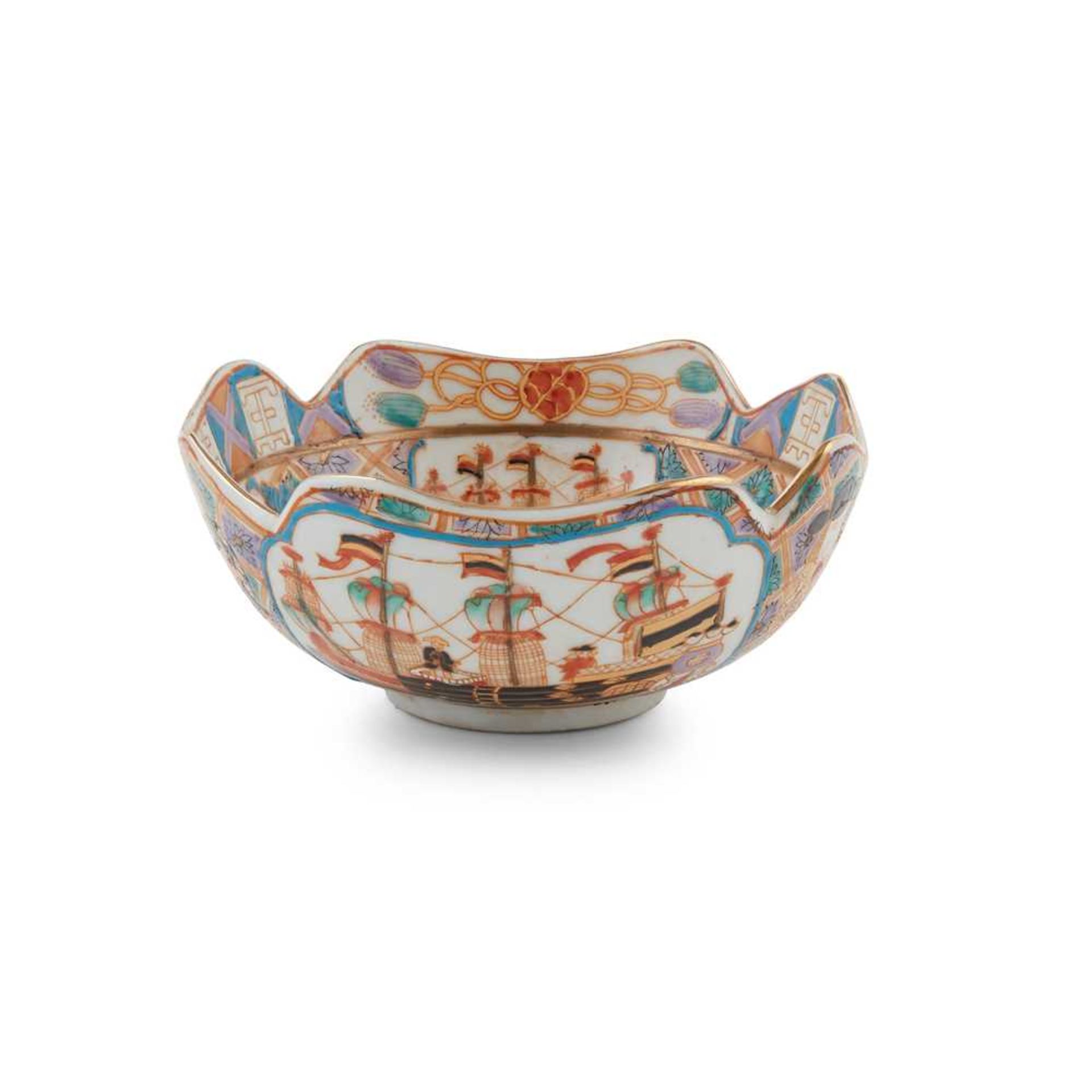 IMARI 'NAMBAN' BOWL QIANLONG MARK, 19TH CENTURY