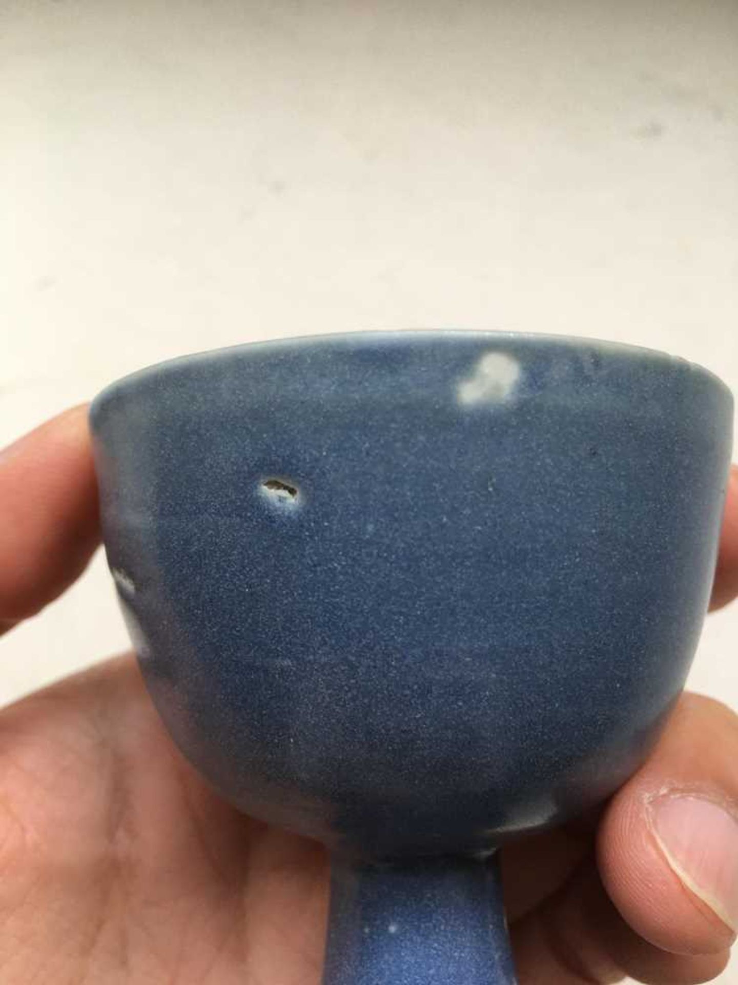 TWO STEM CUPS YUAN DYNASTY AND TRANSITIONAL PERIOD - Bild 15 aus 23