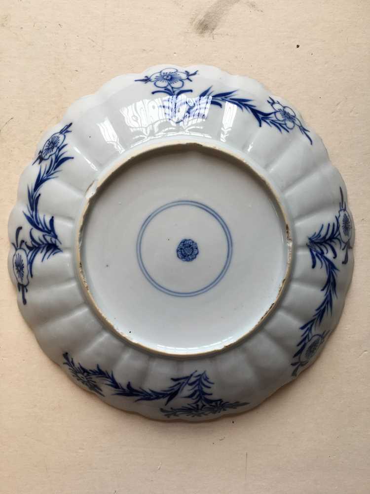 (A PRIVATE SCOTTISH COLLECTION, LOT 98-101) GROUP OF ELEVEN BLUE AND WHITE WARES QING DYNASTY, 18TH - Image 12 of 54